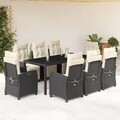 Gartenmöbel Essgruppe Gartengarnitur Gartenset Sitzgruppe Poly Rattan vidaXL