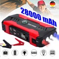 3in1 28000mAh 12V Auto KFZ Starthilfe Jump Starter Ladegerät Booster Power Bank