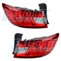 2x Heckleuchte links + rechts außen LED passend für Renault Clio 4 0.9 Trophy