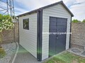 Garage Hobbyraum Gartenbox CONTAINER Lagerbox Blechgarage Deutsche Statik 3x4