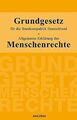 Grundgesetz für die Bundesrepublik Deutschland / Al... | Buch | Zustand sehr gut