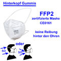 20x Atemschutzmaske FFP2 Mundschutz 5 lagig CE zertifiziert Maske Mund Nase*****