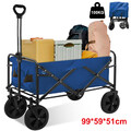Bollerwagen Faltbar Handwagen Klappbar Gartenwagen Transportwagen Camping 150 kg