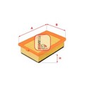 SOFIMA S 3607 A Luftfilter für FIAT