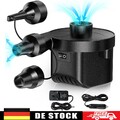 Elektropumpe Elektrische Luftpumpe 2 in 1 Gebläsepumpe FÜR Schlauchboot Matratze