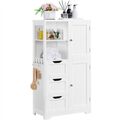 Badezimmerschrank Unterschrank Badschrank mit Schublade & Ablage & Haken wie Neu