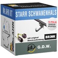 Für Opel Corsa E 14-19 GDW Anhängerkupplung starr + E-Satz 13pol spezifisch