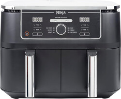 Ninja Foodi MAX Dual Zone Heißluftfritteuse [AF400EU] ‎2470 W, 9,5 L Fassungsver