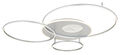 GLOBO Lighting Deckenleuchte INVERTINA LBH 126.40x105.30x13 cm silber