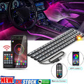 Auto RGB LED Lichtleiste Ambientebeleuchtung Innenr App/Remote Control 48/72LED