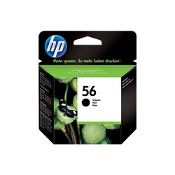 HP 56 Schwarz Original Druckerpatrone Tintenpatrone C6656AE