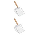  2 Pcs Katzenstreu Schaufeln Hohlschaufel Für Katzenklo Zubehör