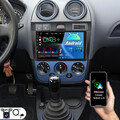 DAB+ 4+64GB Android 13 Autoradio GPS Navi Carplay Für 2006-2008 Ford Fiesta MK5