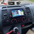 DAB+ Für VW T5 Multivan Transporter Android 14 Autoradio Carplay GPS Navi DVR BT