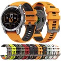 Quick Fit Silikon Loop Armband für Garmin Fenix 5/5X Plus/6/6X Pro 7 7X Solar 8