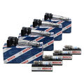 4x BOSCH Zündspule + 4x BOSCH FR78X Zündkerze für VW OOLF 4 5 POLO 1.4/1.6 16V