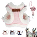 Winter Hundegeschirr Welpe Katzengeschirr Hundemantel Gepolstert mit Leine XXS-L