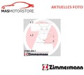 SATZ BREMSBELÄGE BREMSKLÖTZE VORNE ZIMMERMANN 214842051 P FÜR AUDI TT,A8,A4