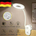 LED Klemmleuchte dimmbar Schreibtischlampe Leselampe flexibel USB Tisch-Lampe DE