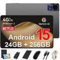 2025 Neu 14" Tablet Android 15 24GB RAM+256GB ROM Gemini AI WlFl 4G LTE 2SIM GPS
