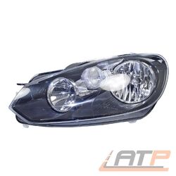 SCHEINWERFER H7/H15 SCHWARZ CHROM MIT STELLMOTOR LINKS FÜR VW GOLF 6 5K AJDie Nr.1* für Autoteile: Top-Preis-Leistungs-Verhältnis