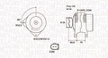 MAGNETI MARELLI Generator 063732051010 für BMW