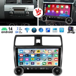 64G Android 14 Autoradio Für Suzuki Swift III 2003-2010 +KAM GPS Navi BT CarPlay