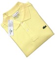 Lacoste Herren Polo L1212 Z1G Piqué gerippt Baumwolle klassische Passform Poloshirt gelb