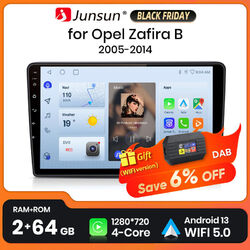 DAB+Android 13 Für Opel Astra H Zafira B 2005-14 Autoradio Carplay GPS Navi 64GB