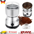 Elektrische Kaffeemühle Kaffeebohnen Gewürze Getreide Nuss-Bohne Mahlmaschine