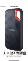 SanDisk Extreme Portable SSD, 2 TB, Extern