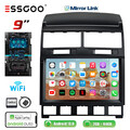 9" 64G Android 13 Carplay Für VW Touareg 7L 2003-2010 Autoradio GPS SAT Nav RDS