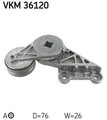 SKF VKM 36120 Riemenspanner, Keilrippenriemen links oben für RENAULT VOLVO
