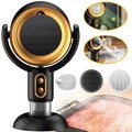Mini-Tragbare Dunstabzugshaube Desktop-Abzugshaube Smoke Purifier für Hot Pot