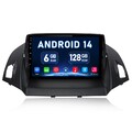 DAB+ Für Ford Kuga 2012-18 Escape Android14 Autoradio GPS Navi CarPlay 6GB+128GB