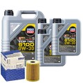 Motoröl 0W30 LIQUI MOLY Top Tec 6100 8L+MAHLE Ölfilter