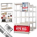 Lagerregal Kellerregal Steckregal 3er Set Schwerlastregal Regale Werkstattregal