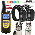 ANTIBELL HUNDEHALSBAND TRAINING ERZIEHUNGSHALSBAND TON UND VIBRATION SCHOCK SET