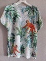 "Lena Crafworld" Hochwertige Sommer  Bluse Shirt Gr. 44/46 Mehrfarbig Top 