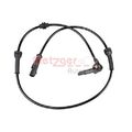 Sensor, Raddrehzahl METZGER 09001111 für NISSAN OPEL RENAULT GENERAL MOTORS