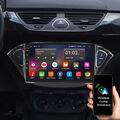9" Android 13 Autoradio GPS Navi DAB+ 2+64GB Carplay Für Opel Corsa E 2015-2019