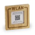 WiFi WLAN-Schild zum Aufhängen – Gäste-Login mit eigenem QR-Code