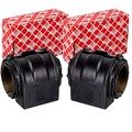 2X FEBI STABILAGER GUMMILAGER STABI HINTEN passend für FORD TOURNEO TRANSIT 