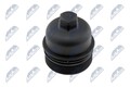 Deckel Ölfiltergehäuse NTY CCL-CT-007 für VW SHARAN 7M8 7M9 7M6 24V OPEL CORSA 2