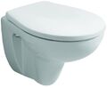Geberit WC-Sitz RENOVA COMPACT abn mit Deckel Scharniere Edelstahl weiß