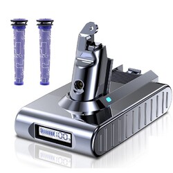 LED 9500mah Akku Für DYSON V6 DC59 DC62 DC61 DC58 SV03 6,0Ah akku / Ersatzfilter