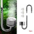 Fish Tank Aquarium Edelstahl CO2 Kohlendioxid Zerstäuber Blase Reaktor Diffusor