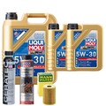 Motoröl 5W30 LIQUI MOLY Longlife Iii 7L +MANN Ölfilter +Spülung +Cera Tec
