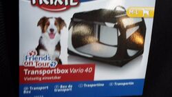 Trixie  Hunde Transportbox Vario 40  Größe M - L : ca. 91x58x61 cm, neuwertig