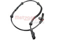 ABS-Raddrehzahlsensor 09001291 METZGER für FIAT NISSAN OPEL RENAULT